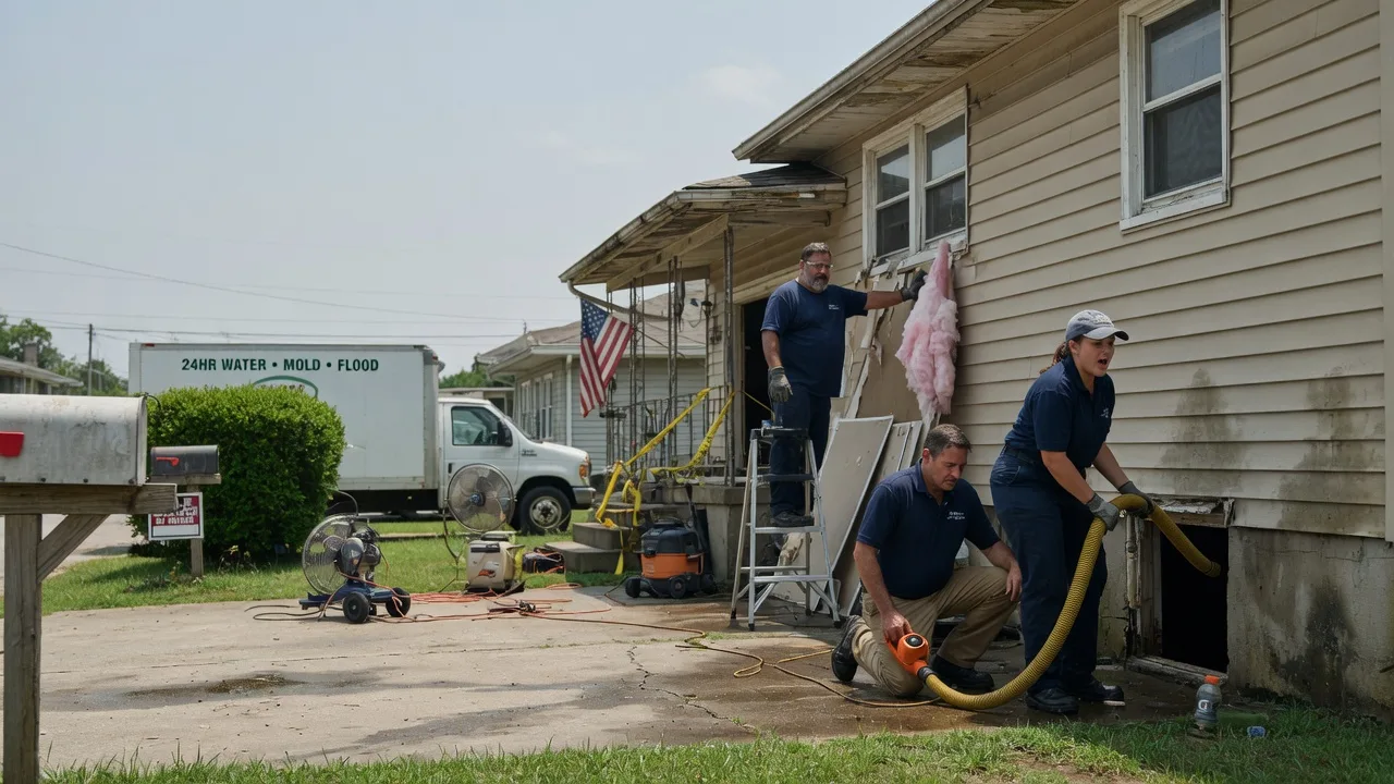 Water Damage Repair in Camden On Gauley, WV near me